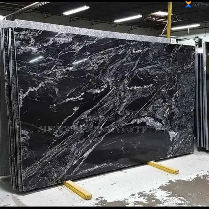 Thunder Strike Black Marble