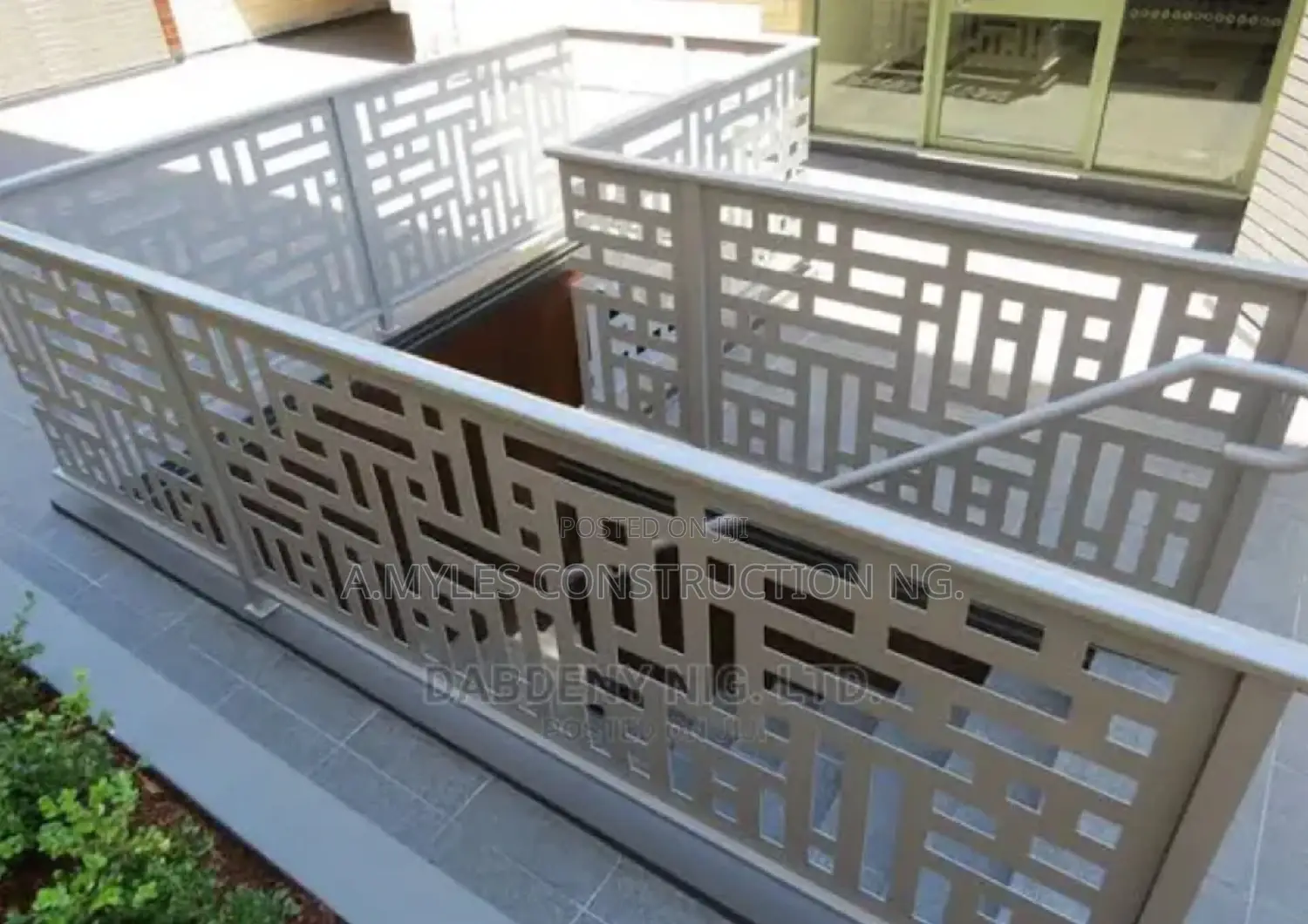 Silver Laser Cut Design