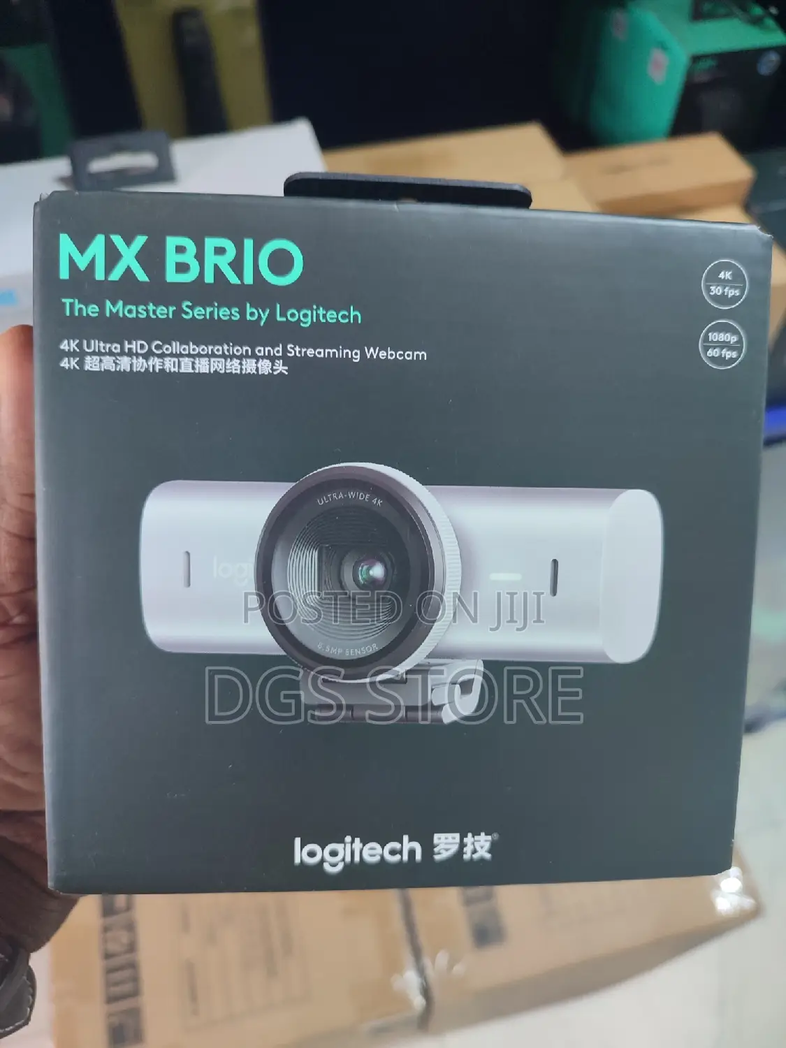 Logitech MX Brio Ultra HD Streaming Webcam