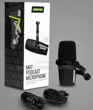 Shure Mv7 Podcast Microphone