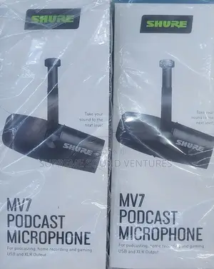 Shure Mv7 Podcast Microphone