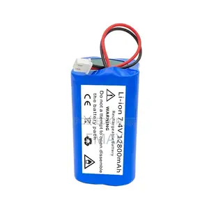 7.4V /11.1v 18650 Lituium Battery 12800mah