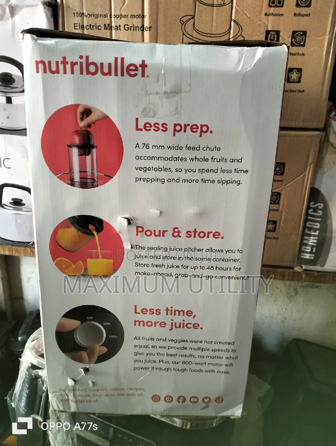 Nutri Bullet Juicer