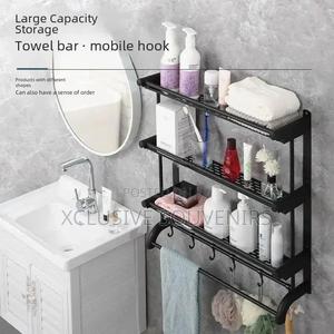 Heavy Duty 3-Tier Toilet Rack With Towel Hanger in Lagos Island (Eko ...