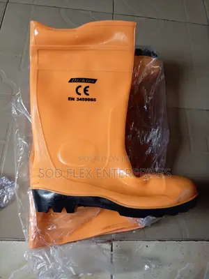Duckies Yellow Safety Rain Boot