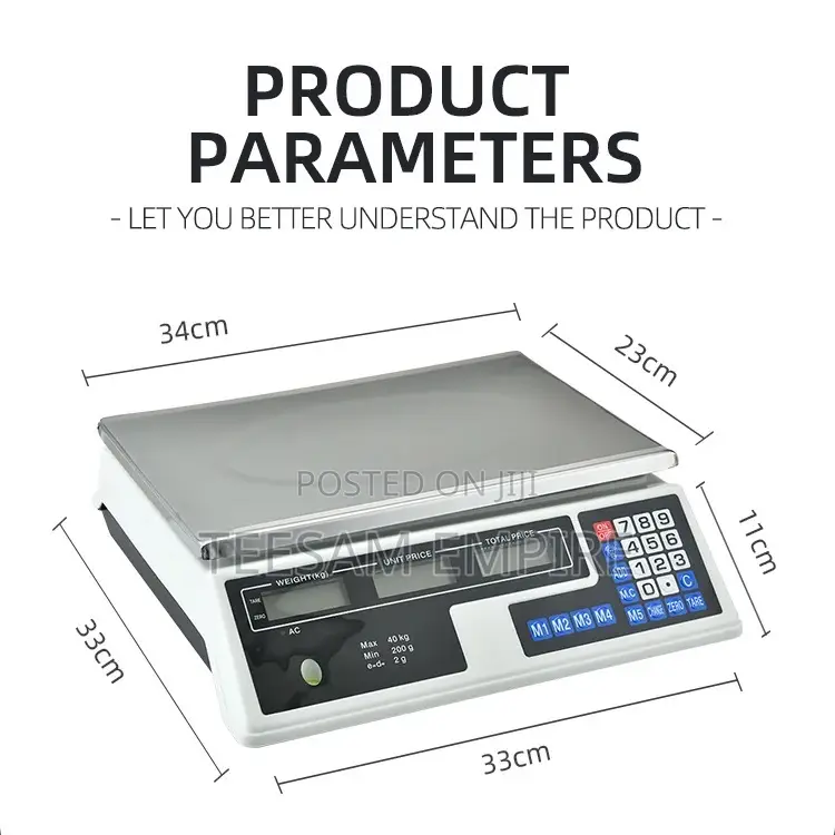 Electronic Price Calculation Scale
