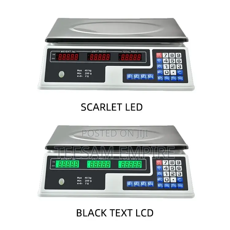 Electronic Price Calculation Scale