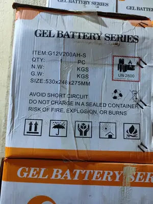 Gel Solar Battery