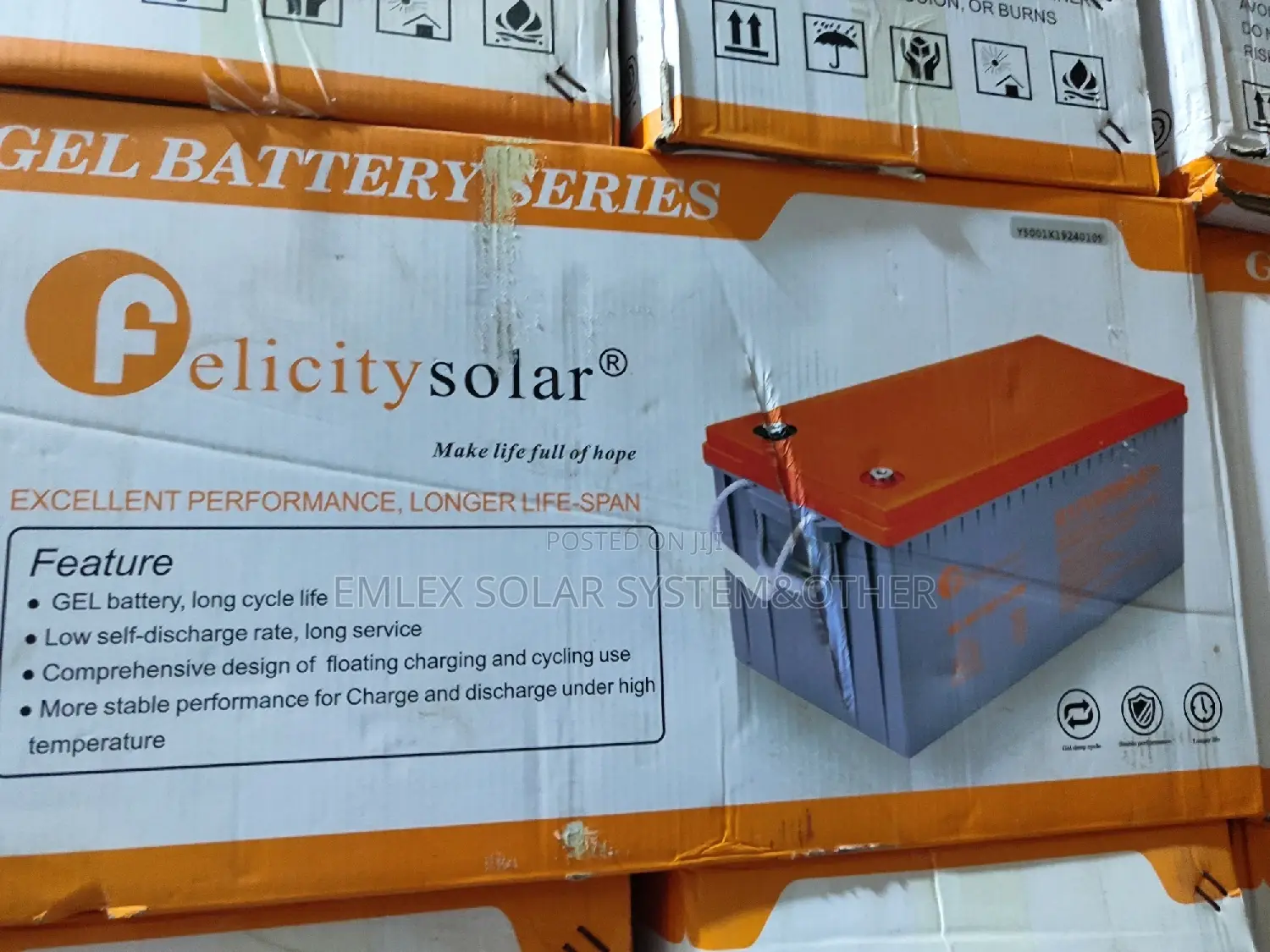 Gel Solar Battery