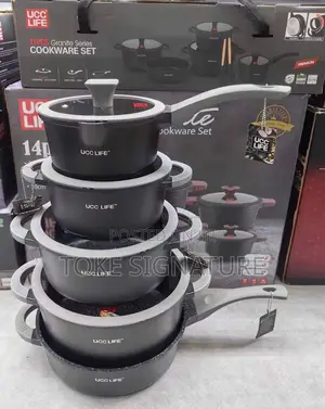 9pcs Granite Pot