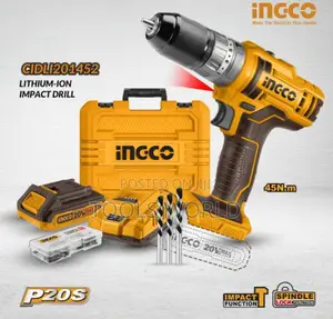 Ingco CDLI20508 20V Brushless Cordless Drill With 50nm