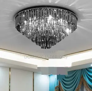 Smoky Gray Crystal Lighting