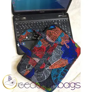 African Print Laptop Bag