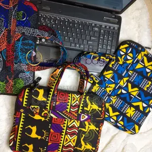 African Print Laptop Bag