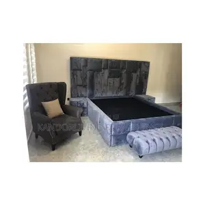6 by 6 Set of Bed Frame With Sofa