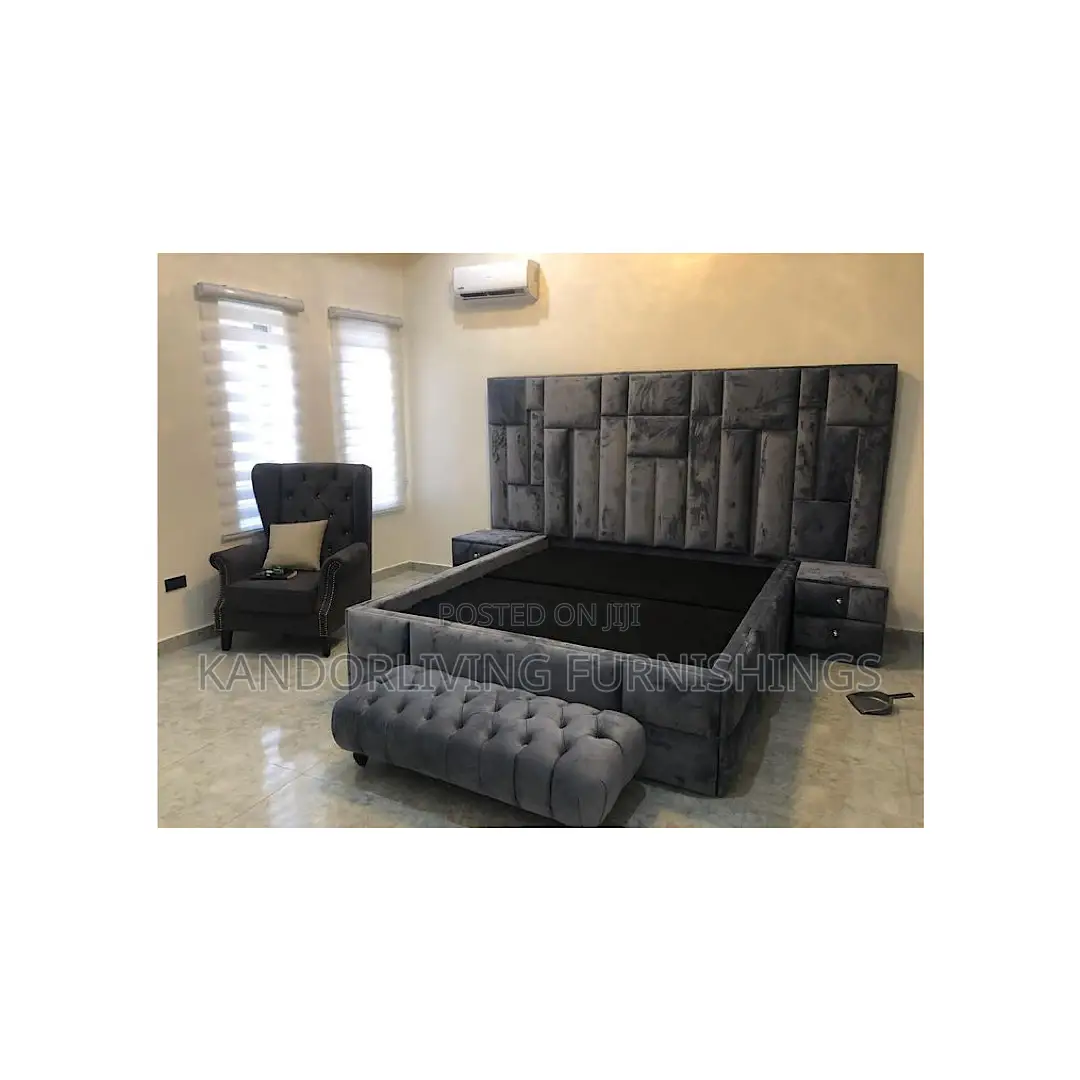 6 by 6 Set of Bed Frame With Sofa