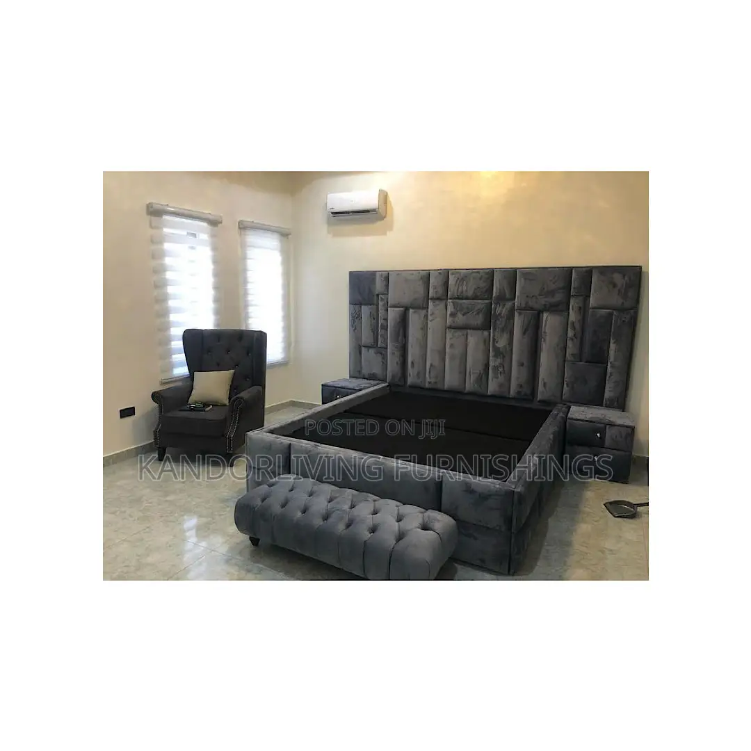 6 by 6 Set of Bed Frame With Sofa