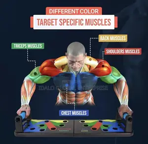Foldable Push-Up Boards (Rack Board With Bars)