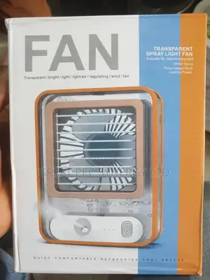 Mini Rechargeable Fan (With Mist Spray)