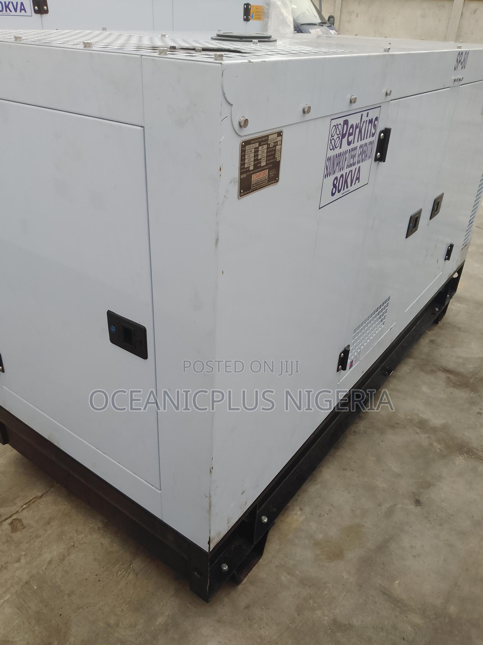 Brand New Perkins 80kva Generator