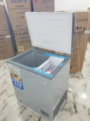 Noiceless Nexus Silver Chest Freezer 150[Litres