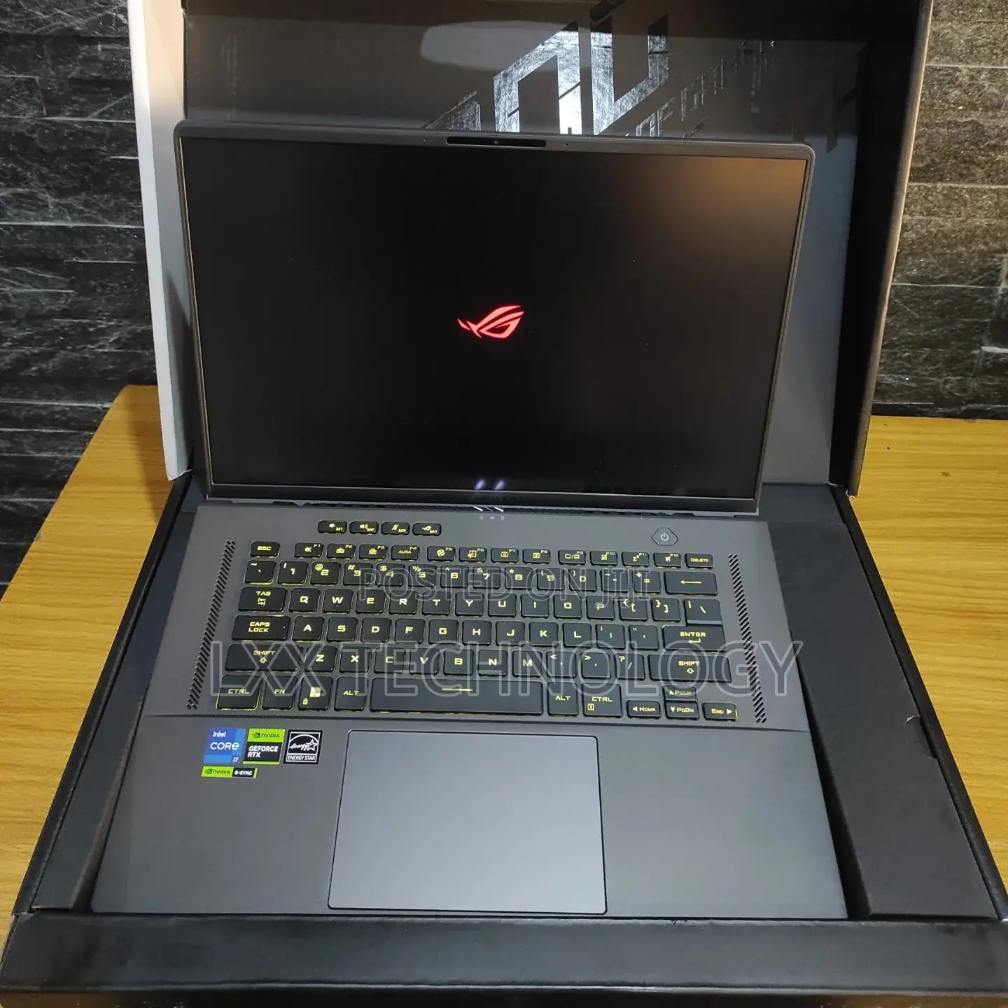 New Laptop Asus ROG Zephyrus M16 GU603HR 32GB Intel Core I7 SSD 1.5T