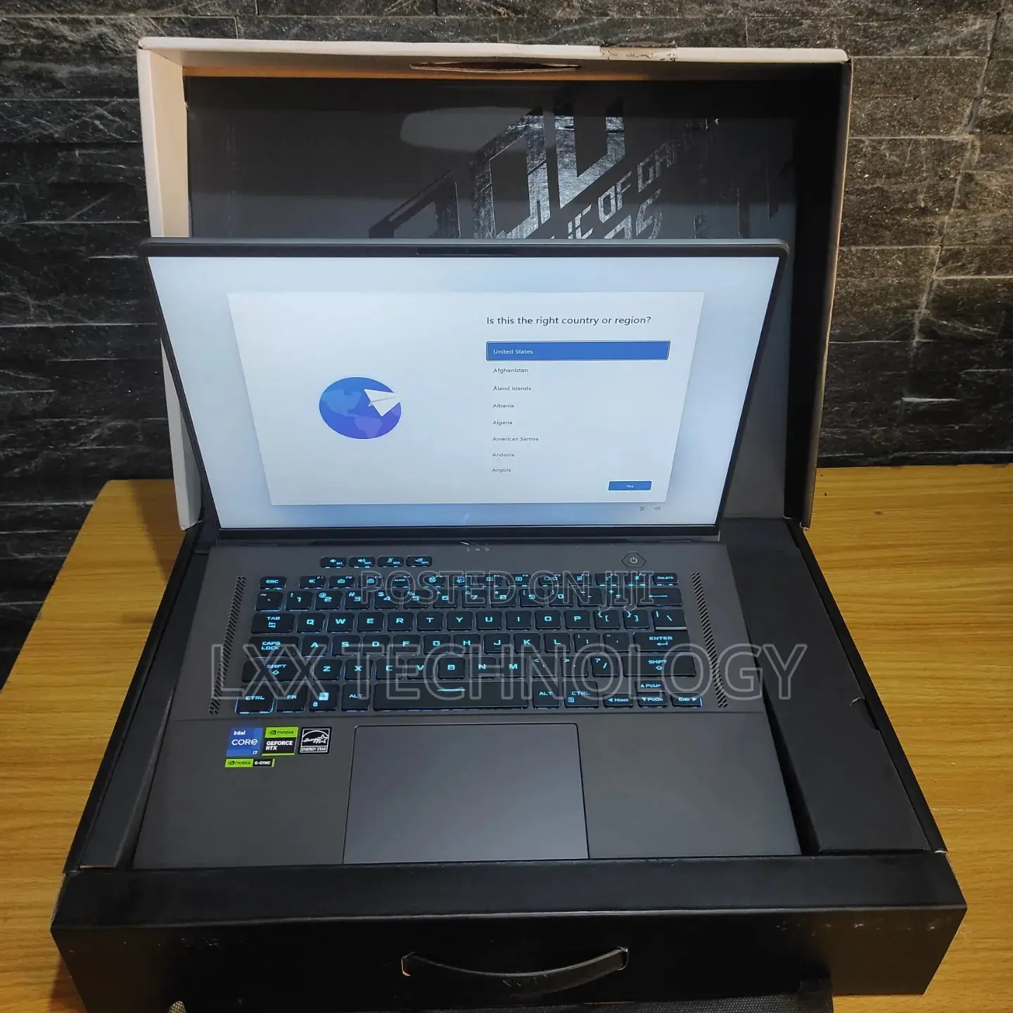 New Laptop Asus ROG Zephyrus M16 GU603HR 32GB Intel Core I7 SSD 1.5T