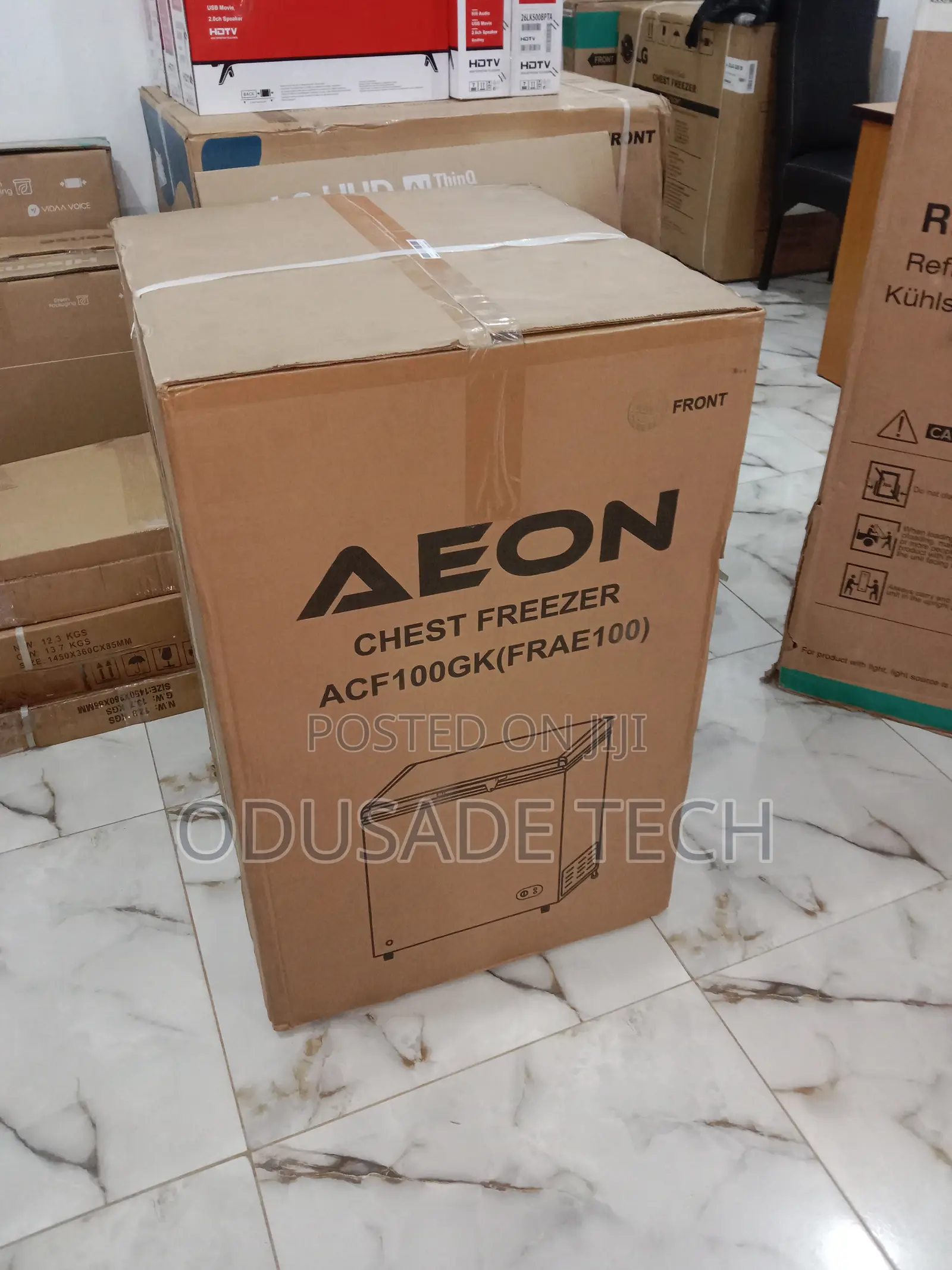 Aeon 100l Acf100gk Powerful Chest Freezer