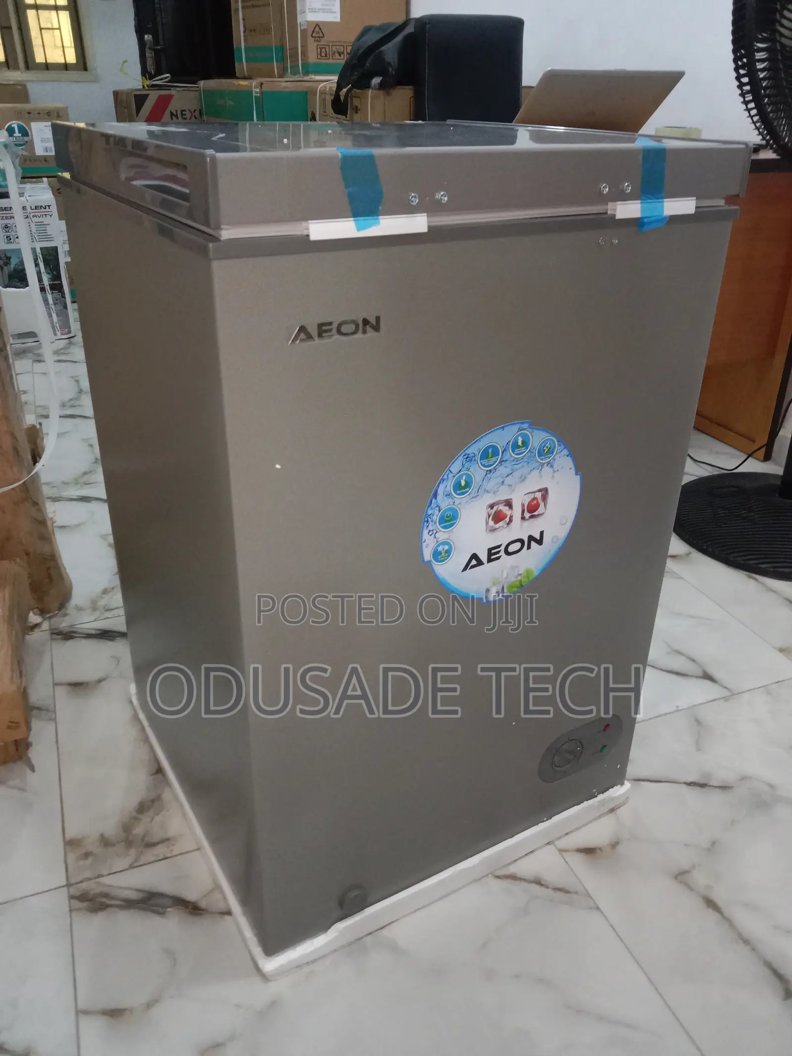 100l Powerful Aeon Afc100gk Chest Freezer