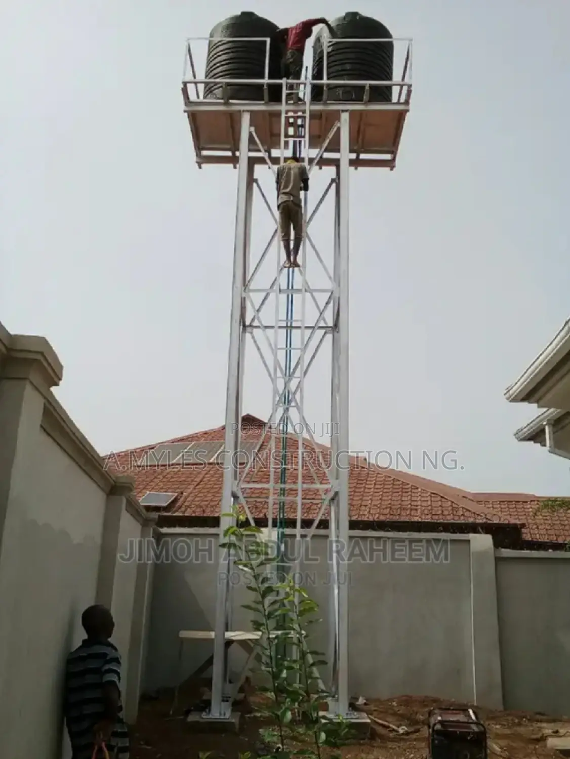 Double Standard Over Head Tank