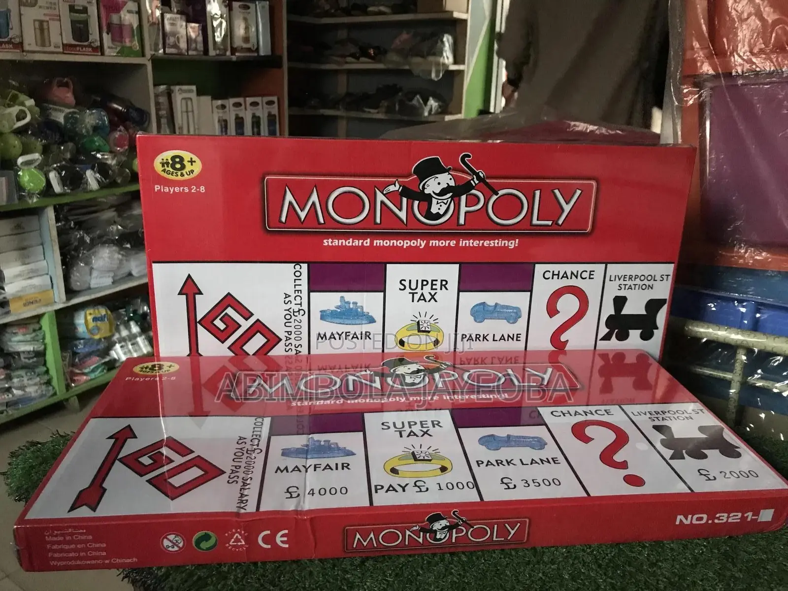 Monopoly Classical English - Standard Classic Monopoly 321