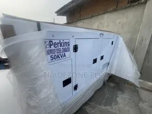 New In 50kva Perkins DIESEL Soundproof Generator