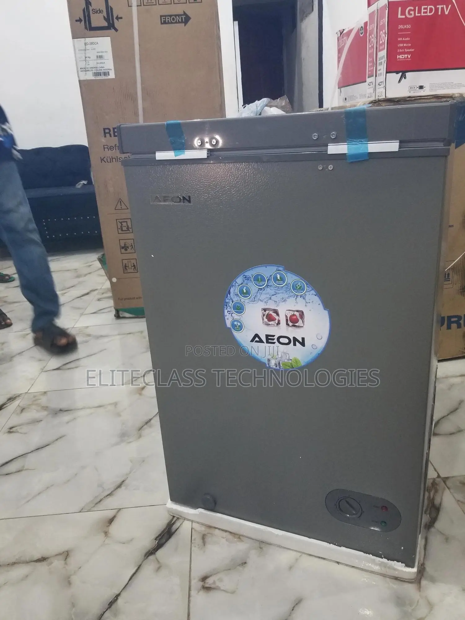 User-Friendly Aeon Chest Freezer - ACF100GK.