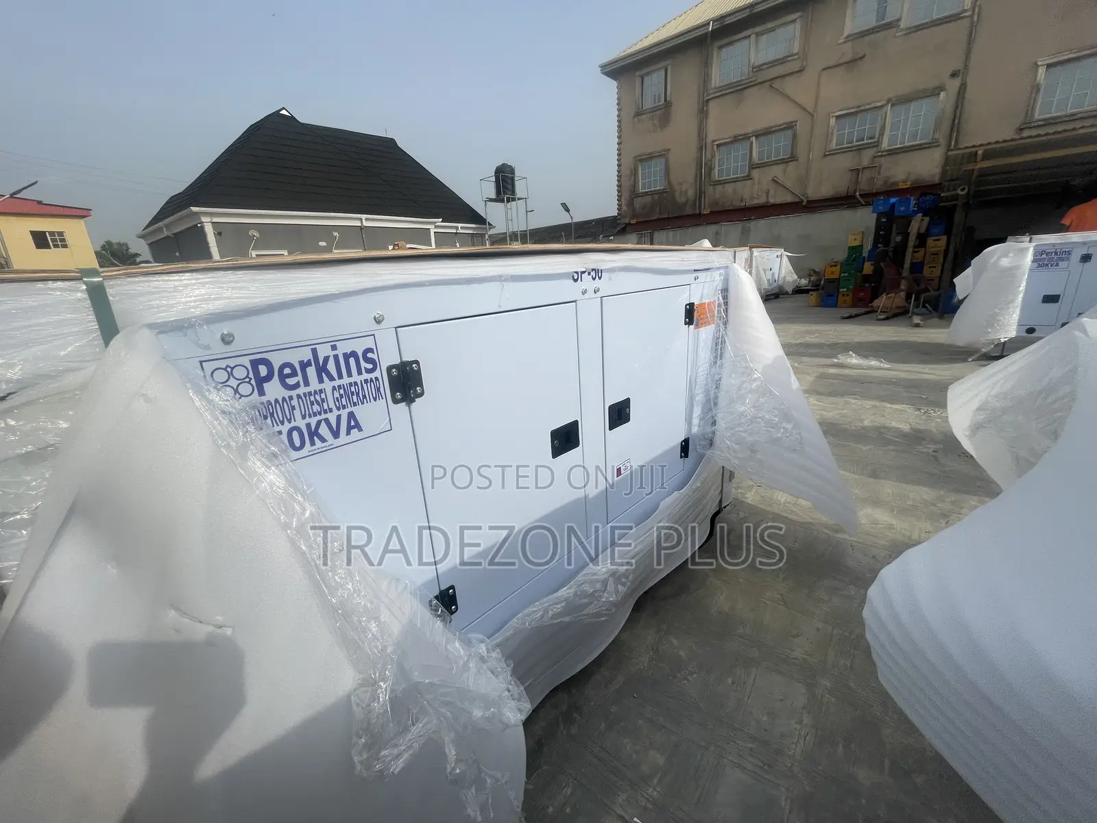 New 50kva Perkins Soundproof Generator