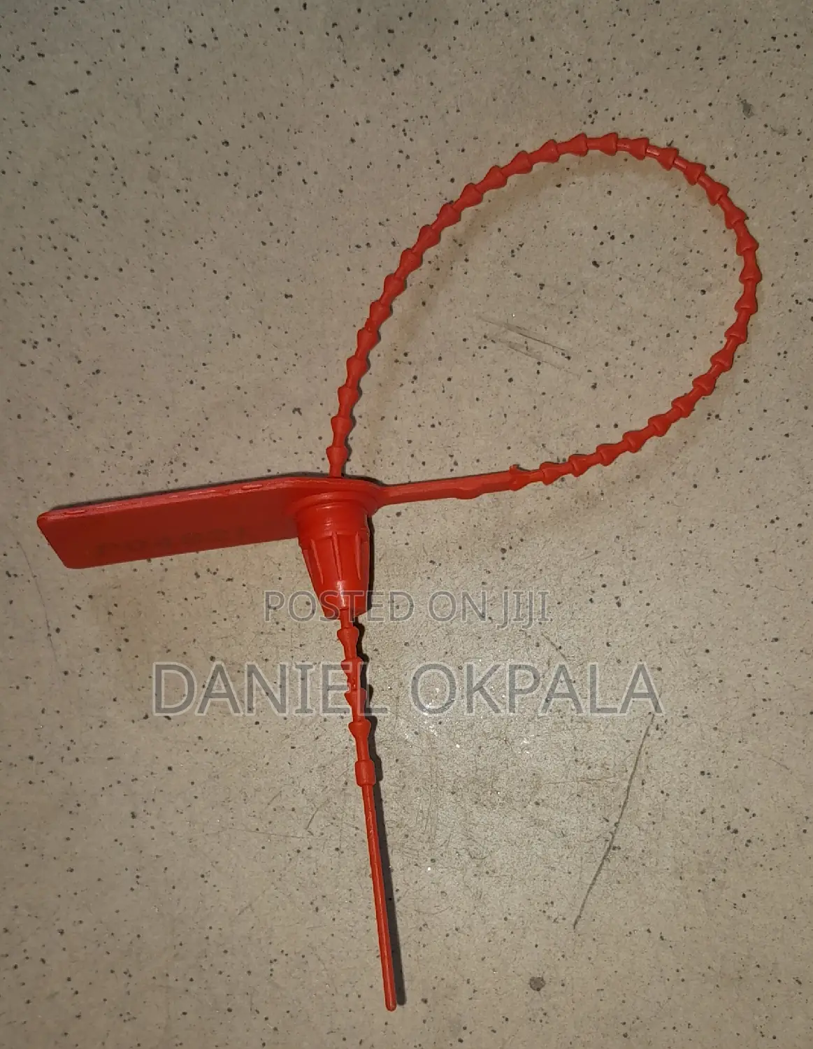 100 Pcs 25cm Plastic Seal Lock
