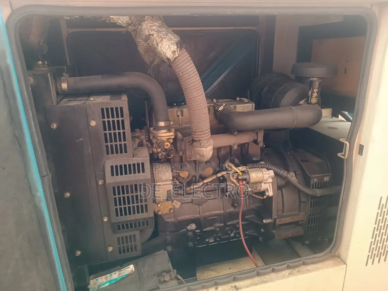 Soundproof Generator Mechanic/Maintenance Auto Changeover