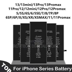 iPhone XR, Xs Max, 11, 12, 13 Pro, 14 Battery