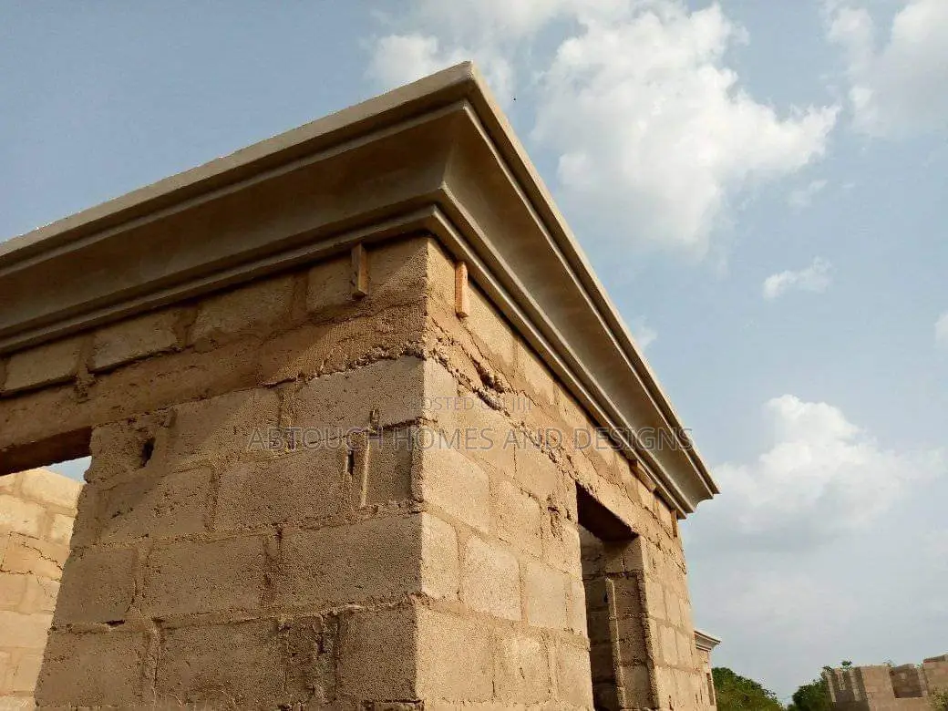 Polystyrene Parapet and Window Hood.