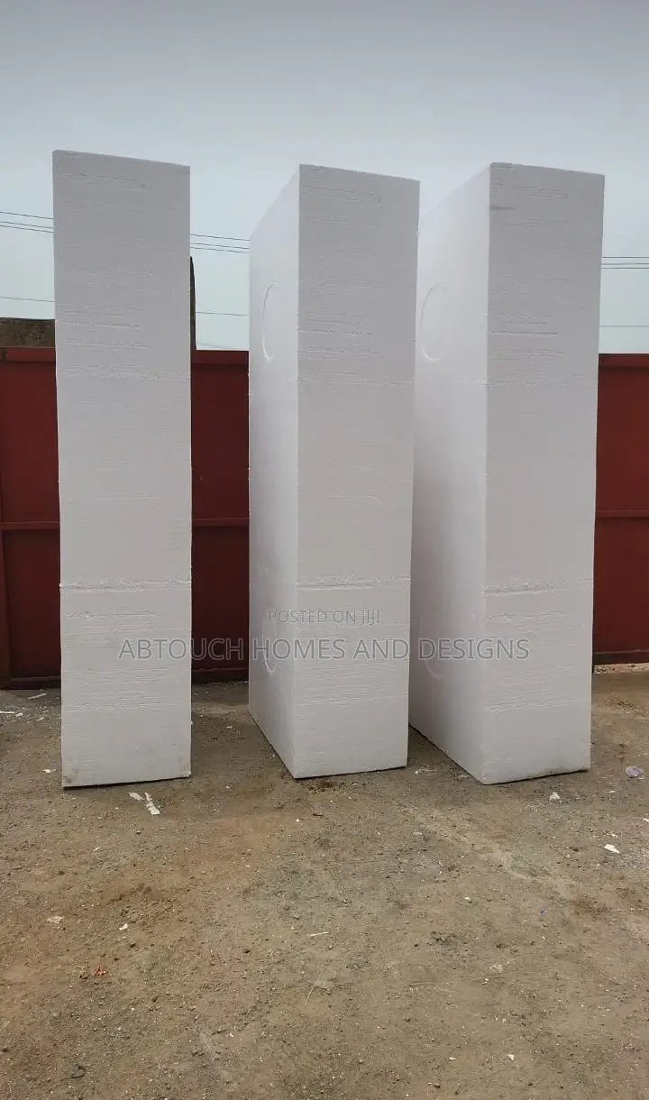Polystyrene Parapet and Window Hood.