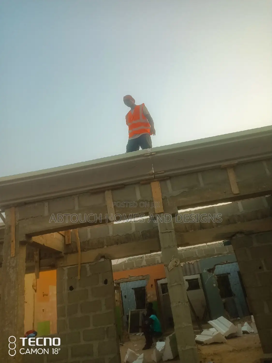 Polystyrene Parapet and Window Hood.