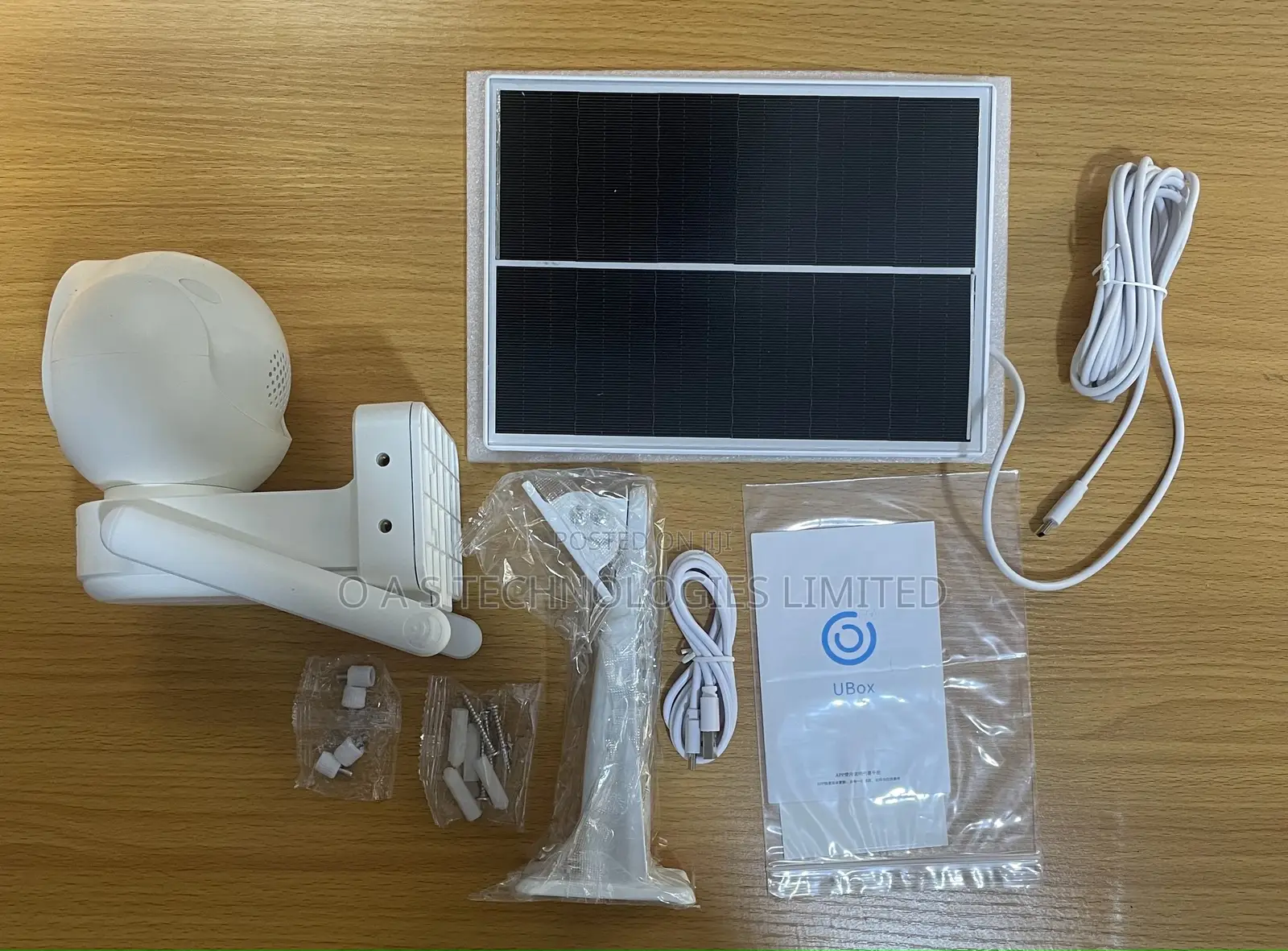 Smart Solar Powered PTZ Camera (Wifi Only)