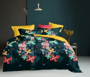 Complete Duvet Set With Bedsheets and Four Pillow Case
