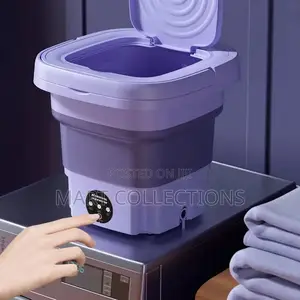 Mini Foldable Washing Machine | Compact Portable Laundry Washer