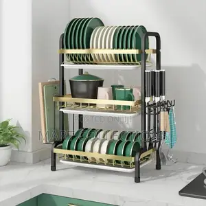3 Layers Plate Rack 3 Tier Dish Rack