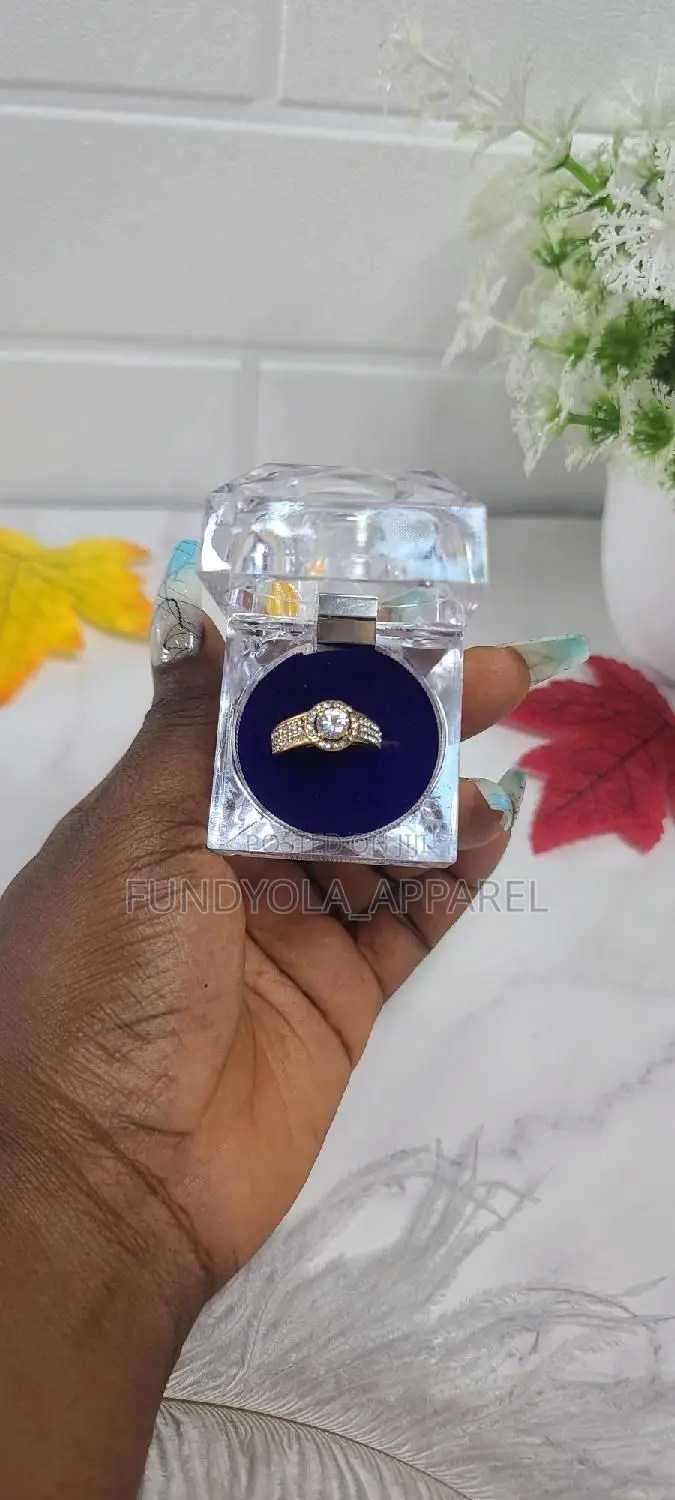 Gold Engagement Ring