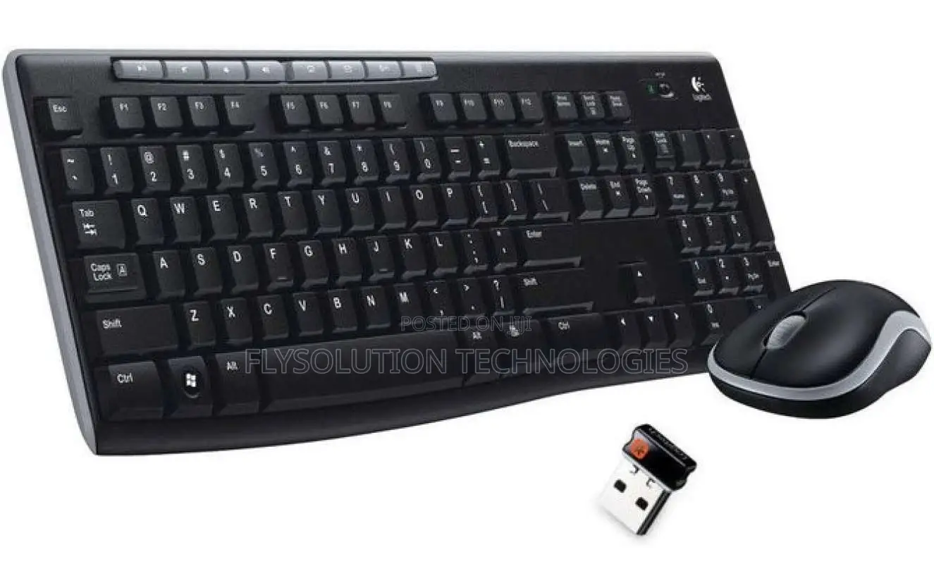 Logitech Mk270 Wireless Keyboard Mouse