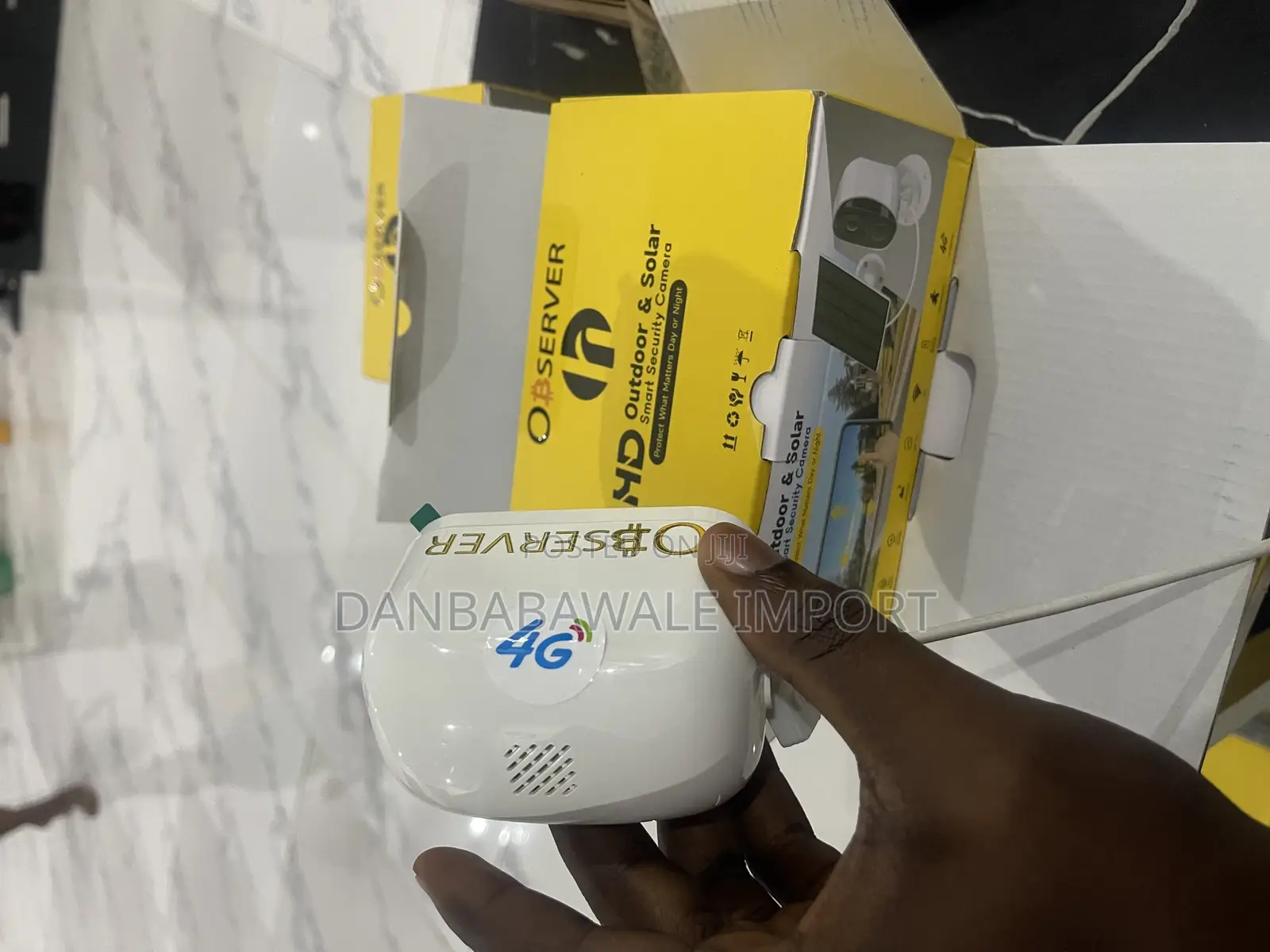 Indoor Camera CCTV Portable Small Size Solar Outdoor