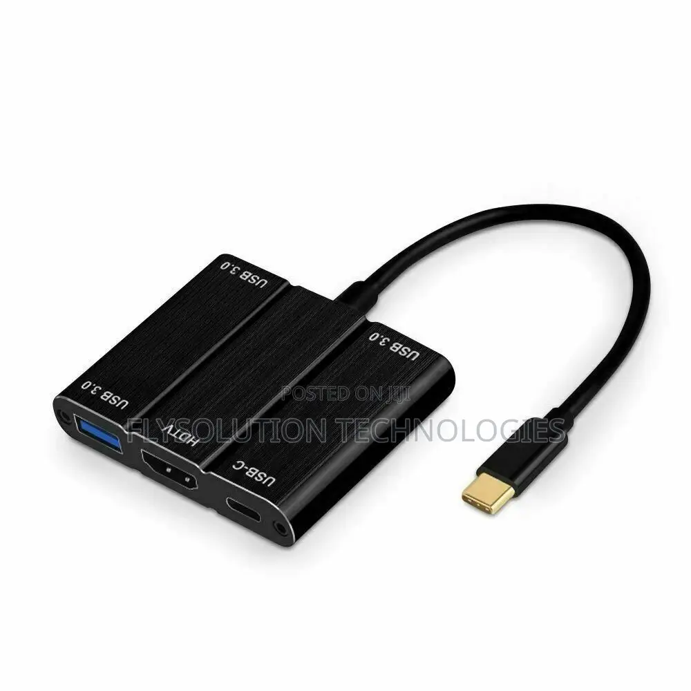Type-C to UHD HDMI 5 in 1 Adapter