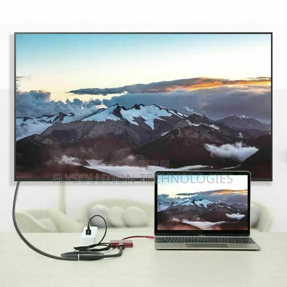 Type-C to UHD HDMI 5 in 1 Adapter