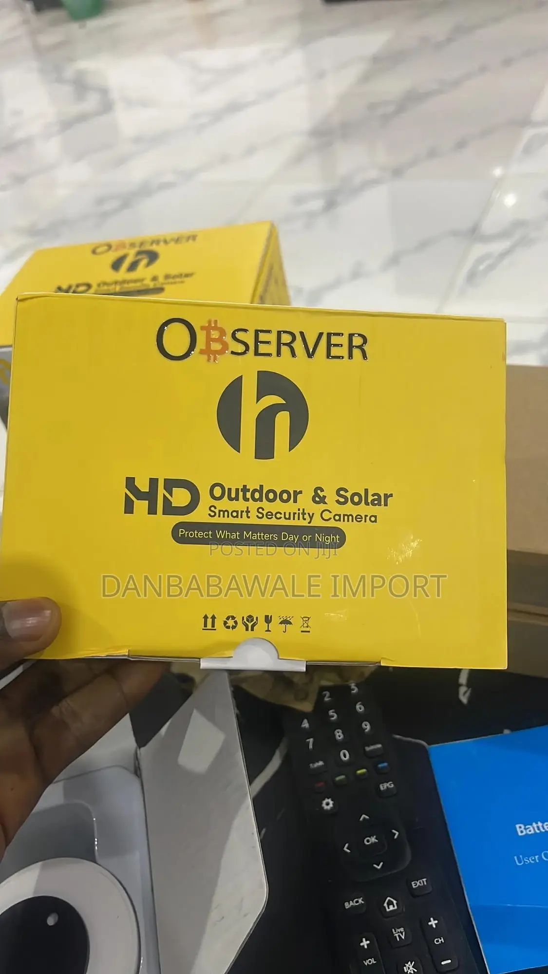 Indoor Camera CCTV Portable Small Size Solar Outdoor